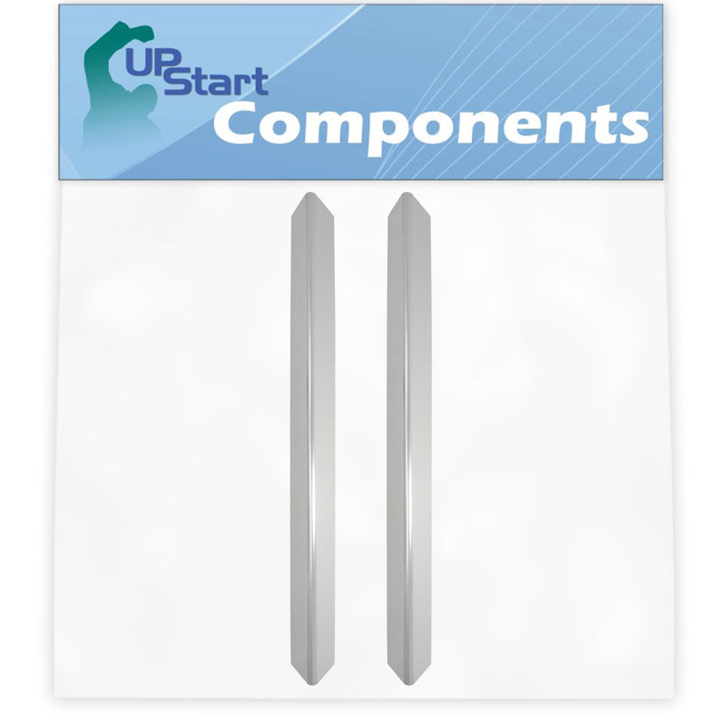 Load image into Gallery viewer, BBQ Grill Heat Shield Plate Tent Replacement for Weber 3741001, 3751001, 3741301 Genesis Ep-310 Lp, 3751301 Ep-320 Lp, Esp-310 Lp 2007 - bbq Stainless Steel Flame Tamer, Burner Cover 24 1/2"