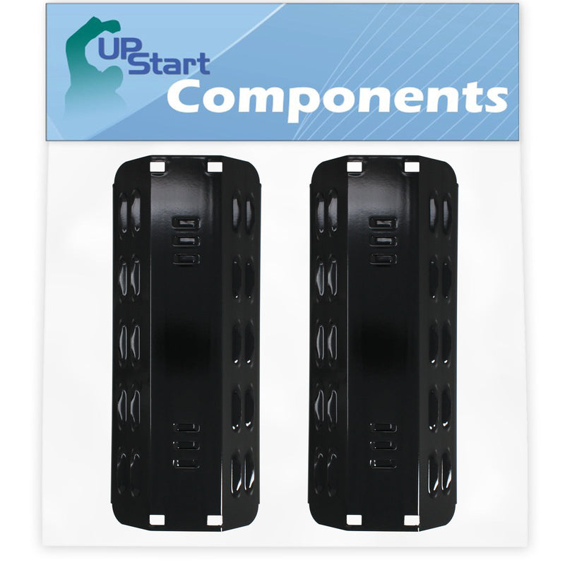 Load image into Gallery viewer, BBQ Grill Heat Shield Plate Tent Replacement for Master Forge Mfa350cnp, Master Forge Mfa350bnp, Dyna Glo Dgp350np, Part Number 93501 - Porcelain Steel Flame Tamer Burner Cover 14 7/8"