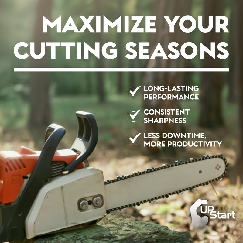 Load image into Gallery viewer, 20-Inch Chainsaw Chain Replacement - 3/8" Pitch, .050" Gauge, 72 Drive Links