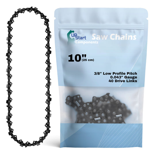 10-Inch Chainsaw Chain Replacement - 3/8