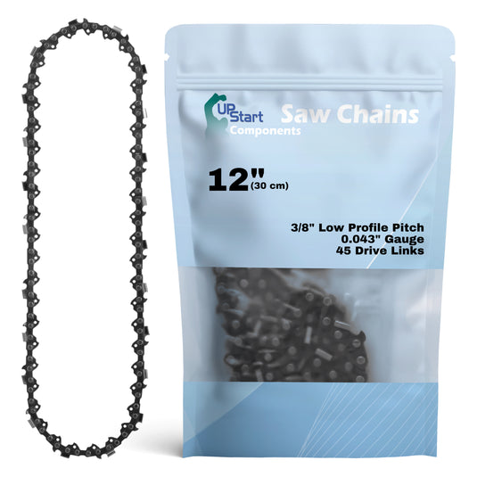 12-Inch Chainsaw Chain Replacement - 3/8
