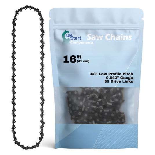 16-Inch Chainsaw Chain Replacement - 3/8
