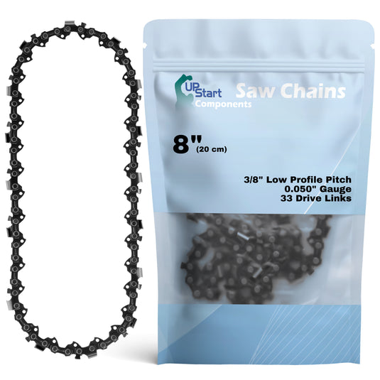 8-Inch Chainsaw Chain Replacement - 3/8