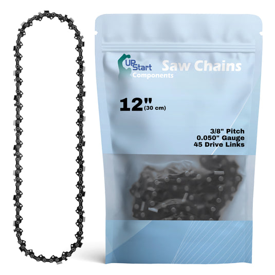 12-Inch Chainsaw Chain Replacement - 3/8