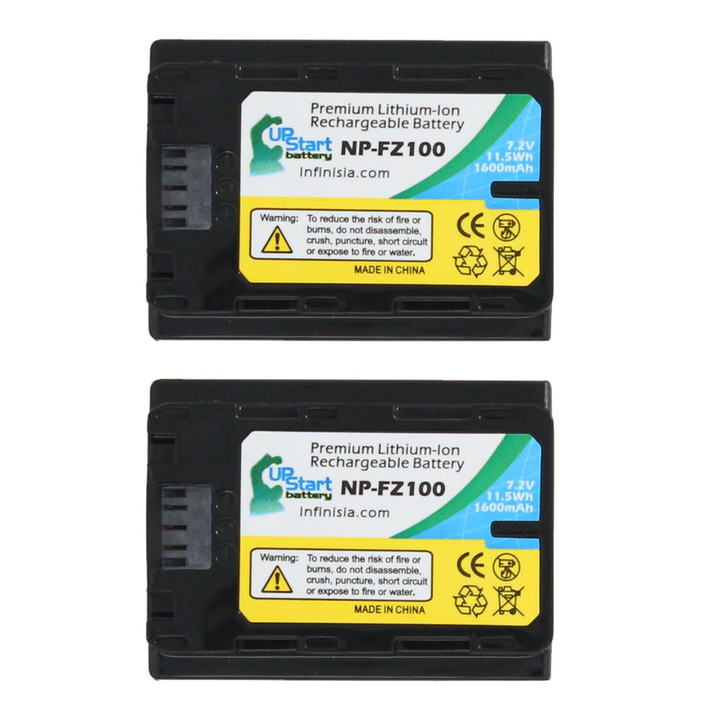 Load image into Gallery viewer, NP-FZ100 Battery Replacement for Sony NP-FZ100 Rechargeable Lithium-Ion Battery