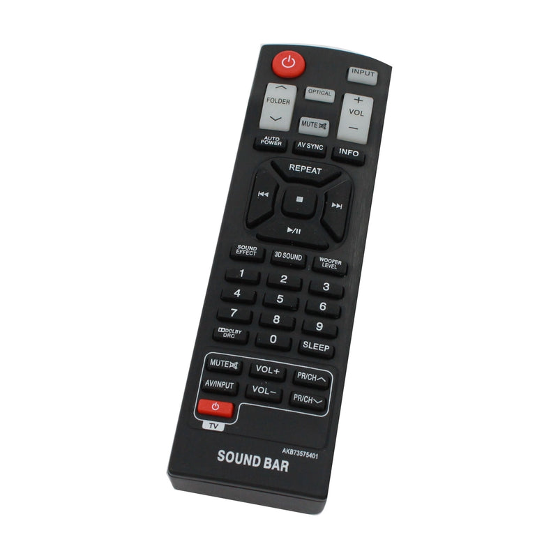 Load image into Gallery viewer, Replacement for LG AKB73575401 Remote Control - Works with LG NB3530A, NB3520A, NB2520A, NB2420A, NBN36, NB4543, NB3532A, NB4530B, NB4540, NB5540, NB4530 Soundbar Systems