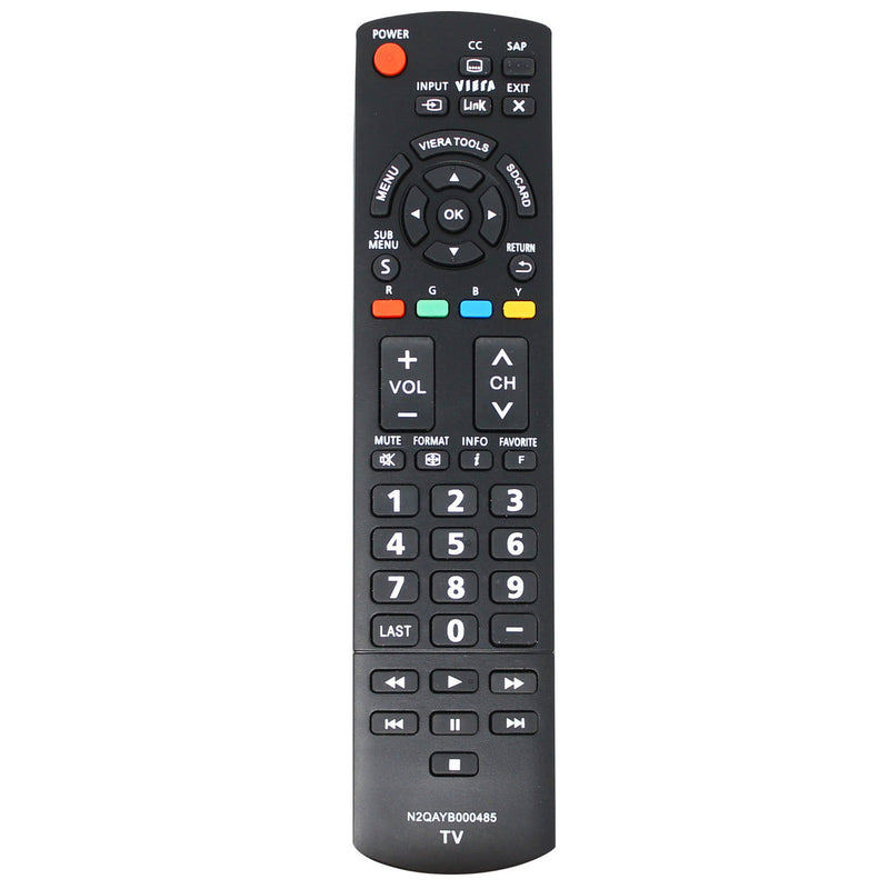 Load image into Gallery viewer, Replacement HDTV Remote for Panasonic N2QAYB000485 TV Remote Control