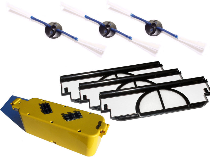 Load image into Gallery viewer, iRobot Roomba 400 Kit - Includes 1 Battery, 1 Side Brushes and 1 Filters
