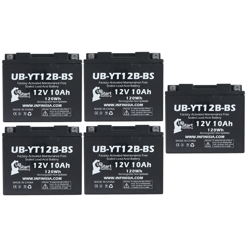 Load image into Gallery viewer, Replacement for YT12B-BS Battery 12V 10AH SLA