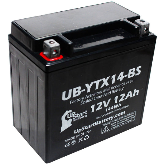 1988 Honda TRX300 Fourtrax 300 CC ATV Battery Replacement - 12V, 12AH