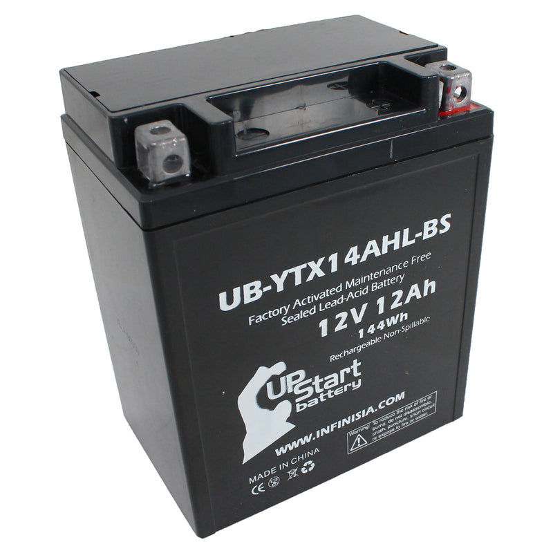 Load image into Gallery viewer, Replacement for YTX14AHL-BS Battery 12V 12AH SLA - Compatible with 1978 Yamaha Xs650, 1979 Suzuki Gs1000, 1979 Yamaha Xs650, 1980 Yamaha Xs650, 1981 Yamaha Xs650, 1978 Suzuki Gs1000, 1975 Yamaha Xs650
