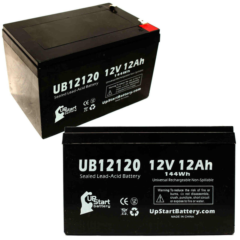 Load image into Gallery viewer, UB12120 Sealed Lead Acid Battery Replacement (12V, 12Ah, F1 Terminal, AGM, SLA)