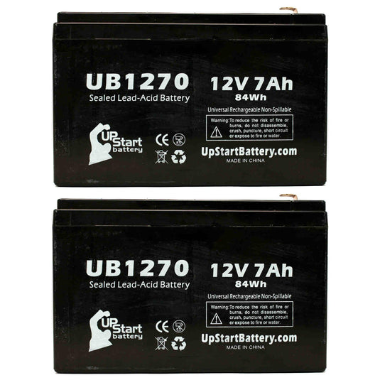 UB1270 Sealed Lead Acid Battery Replacement (12V, 7Ah, 7000mAh, F1 Terminal, AGM, SLA)