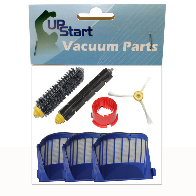 Load image into Gallery viewer, iRobot Roomba 585 Kit - Includes 3 AeroVac Filter, 1 Bristle Brush, 1 Flexible Beater Brush , 1 3-Arm Side Brush and 1 Brush Cleaning Tool