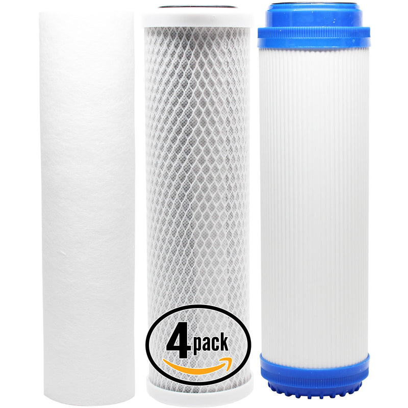 Load image into Gallery viewer, Reverse Osmosis Water Filter Kit - Includes Carbon Block Filter, PP Sediment Filter & GAC Filter