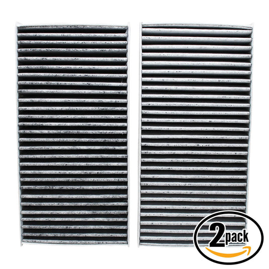 2-Pack Cabin Air Filter Replacement for 2006 Acura CSX L4 2.0 Car/Automotive
