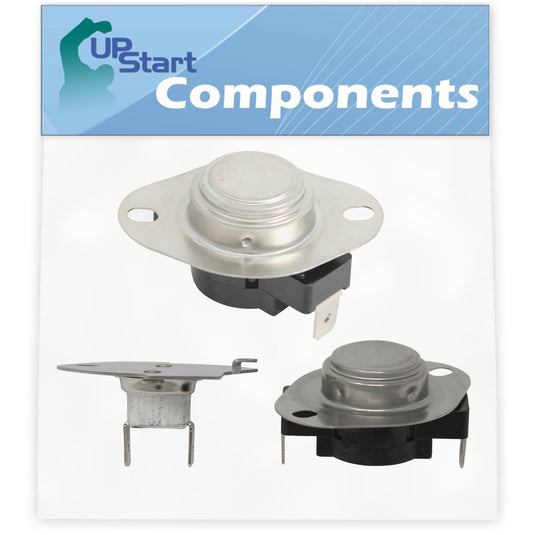 3390291 Thermostat & 279769 Thermal Cut-Off Kit Replacement for Whirlpool Dryers
