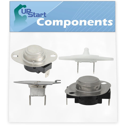 3390291 Thermostat & 8577274 Thermistor & 279769 Thermal Cut-Off Kit Replacement for Whirlpool Dryers