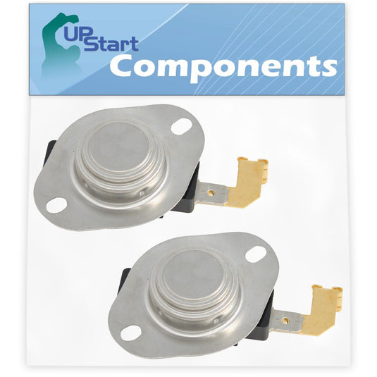 2-Pack 3977767 Dryer Thermostat Replacement for Whirlpool LER7646EQ2 Dryer