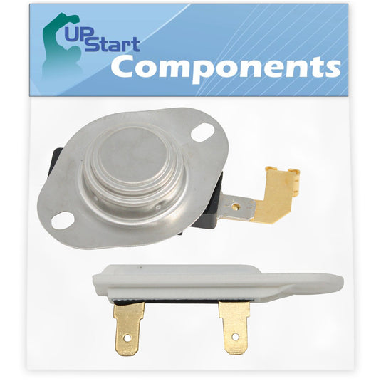 3977767 Dryer Thermostat & 3392519 Dryer Thermal Fuse Replacement for Whirlpool & Maytag Dryers
