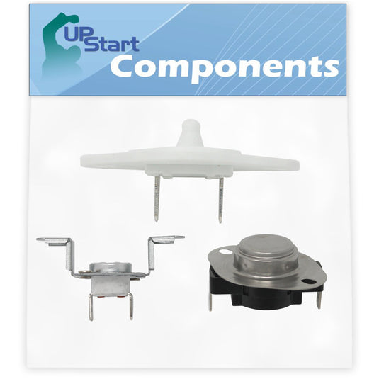 8577274 Dryer Thermistor & 279973 Thermal Cut-Off Fuse Kit Replacement for Whirlpool Dryers