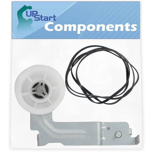 DC93-00634A Dryer Idler Pulley & 6602-001655 Drum Belt Replacement for Samsung Dryers