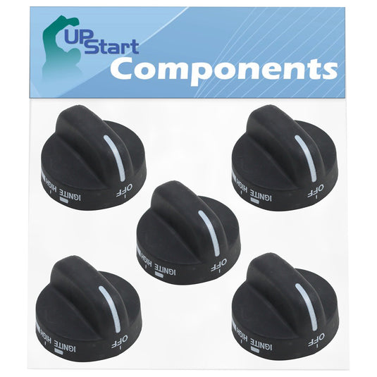 8273103 Range Burner Knob Replacement for Amana Agr5630bds1, Whirlpool Wp8273103, Whirlpool 8273103, Whirlpool Sf368leps0, Whirlpool Sf368leps1, Whirlpool Sf368lepb0, Whirlpool Sf368lepb1