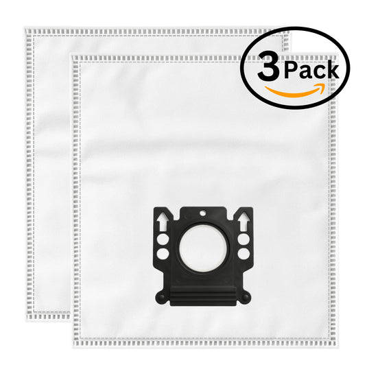 2 Miele Type K Vacuum Bags Replacement with 2 Micro Filters