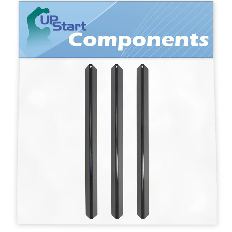 Load image into Gallery viewer, BBQ Grill Heat Shield Plate Tent Replacement for Weber 3711001, 4411001, 7535, 3811001, 551201, 4511001, 551701, 651701, 651201, 551798, 651798 - Porcelain Steel Flame Tamer, Burner Cover 21.5"
