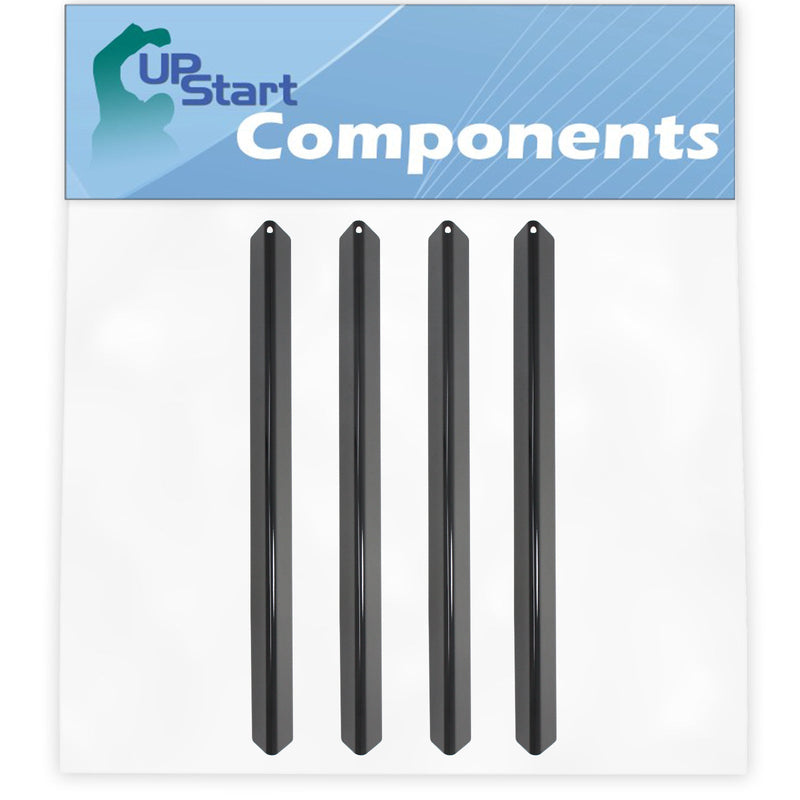 Load image into Gallery viewer, BBQ Grill Heat Shield Plate Tent Replacement for Weber 3711001, 4411001, 7535, 3811001, 551201, 4511001, 551701, 651701, 651201, 551798, 651798 - Porcelain Steel Flame Tamer, Burner Cover 21.5"
