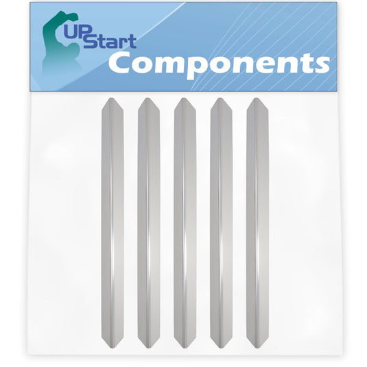 BBQ Grill Heat Shield Plate Tent Replacement for Weber 3741001, 3751001, 3741301 Genesis Ep-310 Lp, 3751301 Ep-320 Lp, Esp-310 Lp 2007 - bbq Stainless Steel Flame Tamer, Burner Cover 24 1/2"