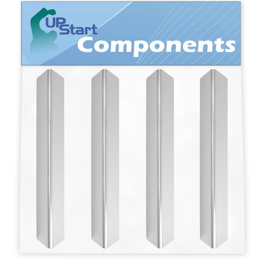 BBQ Grill Heat Shield Plate Tent Replacement for Weber 46510001, 7636, 47510001, 46810001, 47513101, 46710001, 46513101, 46500401, 46700401 - Stainless Steel Flame Tamer Burner Cover 15 5/16"