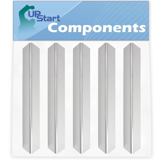 BBQ Grill Heat Shield Plate Tent Replacement for Weber 46510001, 7636, 47510001, 46810001, 47513101, 46710001, 46513101, 46500401, 46700401 - Stainless Steel Flame Tamer Burner Cover 15 5/16"