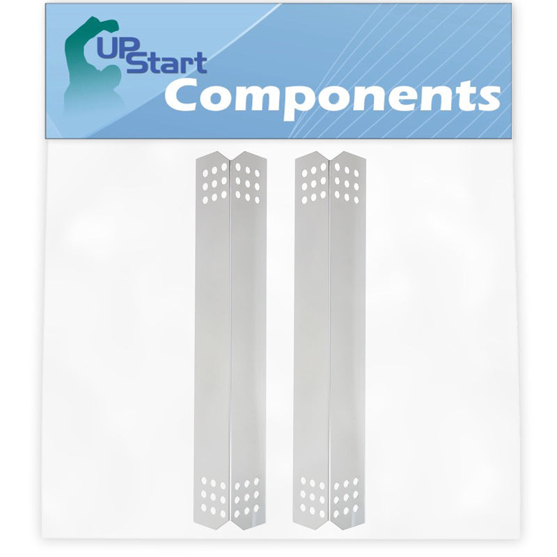 Load image into Gallery viewer, BBQ Grill Heat Shield Plate Tent Replacement for Jenn Air 720 0727, Kitchenaid 720 0826, Kitchenaid 720 0745b, Kitchenaid 860 0003, Jenn Air 720 0709 - Stainless Steel Burner Cover 16 1/8"
