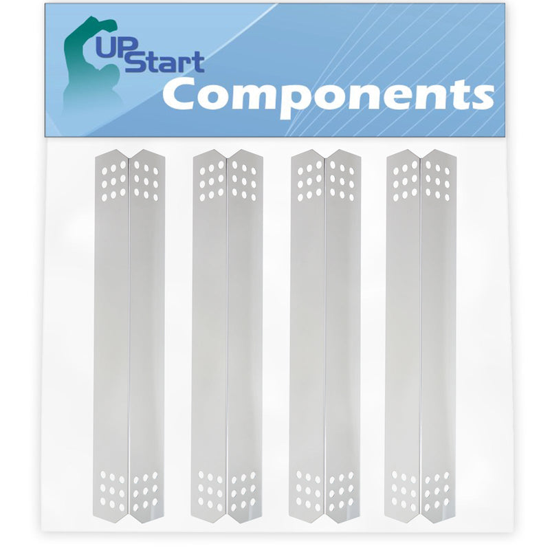 Load image into Gallery viewer, BBQ Grill Heat Shield Plate Tent Replacement for Jenn Air 720 0727, Kitchenaid 720 0826, Kitchenaid 720 0745b, Kitchenaid 860 0003, Jenn Air 720 0709 - Stainless Steel Burner Cover 16 1/8"
