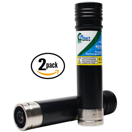 2 Black & Decker Replacement 11271 Battery 3.6V (1300mAh, NICD)