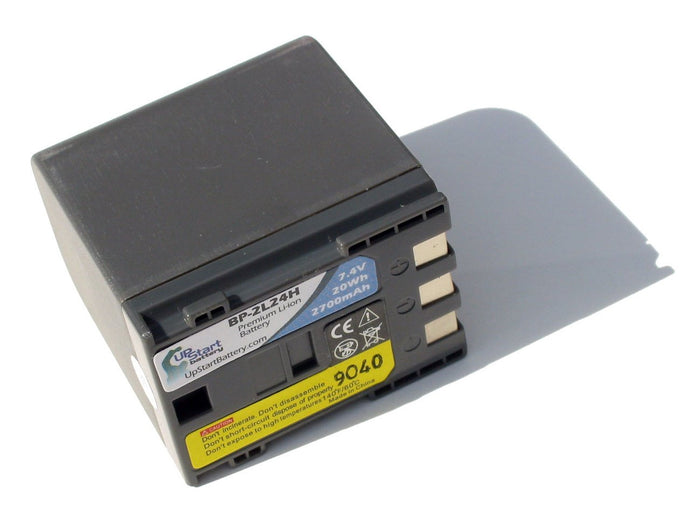 Canon ZR100 Battery (2700mAh, 7.4V, Lithium-Ion)