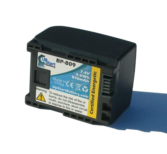 Canon Vixia HF M31 Battery (BP-809 Decoded, 890mAh)