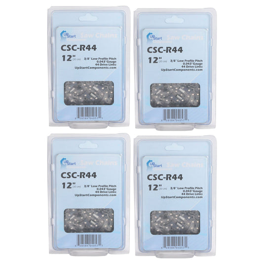 10-Inch Chainsaw Chain Replacement - 3/8" Pitch, .043" Gauge, 40 Drive Links