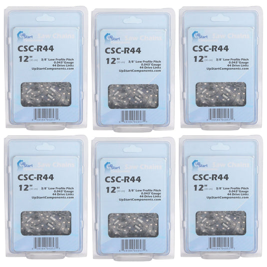 10-Inch Chainsaw Chain Replacement - 3/8" Pitch, .043" Gauge, 40 Drive Links