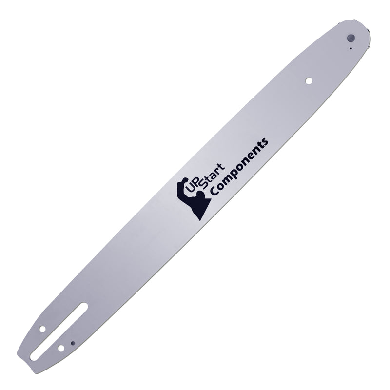 Load image into Gallery viewer, 16-Inch Single Rivet Chainsaw Guide Bar -  3/8" Pitch, 0.050" Gauge, 56 Drive Links, 7 Sprocket Nose Tooth
