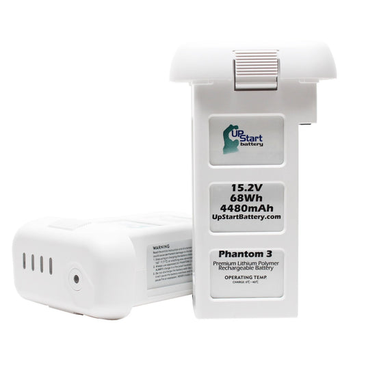 2-Pack DJI Phantom 3 Professional Battery Replacement