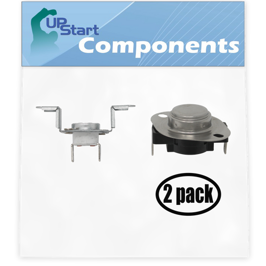 Replacement 279973 Thermostat and Thermal Cut-Off Kit for Amana, Crosley, Kenmore, Kitchenaid, Maytag, Whirlpool Dryers