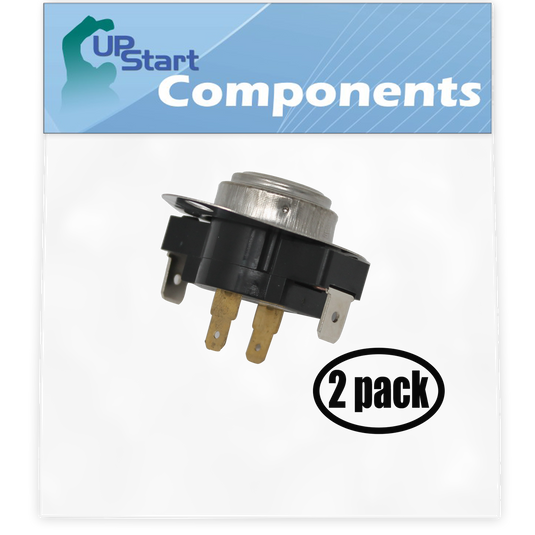 Replacement 3387134 Fixed Thermostat for Admiral, Amana, Crosley, Estate, Inglis, Kenmore, Kitchenaid, Maytag, Roper, Whirlpool Dryers