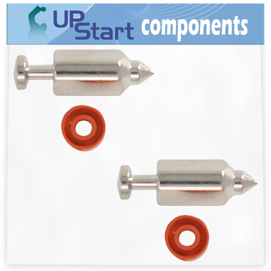 2-Pack 398188 Float Valve Replacement for Briggs & Stratton 083412-0101-01 - Compatible with 281144 Float Valve Needle Seat Kit
