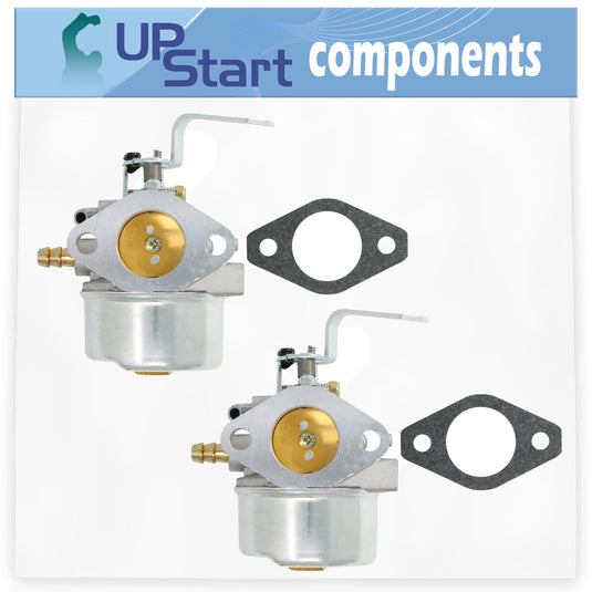 2-Pack 640260B Carburetor Replacement for Tecumseh HM100-159090R 4 Cycle Horizontal Engine - Compatible with 640260 Carburetor