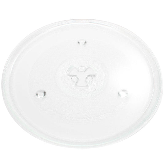 Microwave Glass Turntable Plate / Tray Replacement for Avanti, Emerson, Sunbeam, Magic Chef, Haier, Oster, GE, Sanyo, Danby, Chefmate, Tatung, Hamilton Beach, Panasonic 10 1/2
