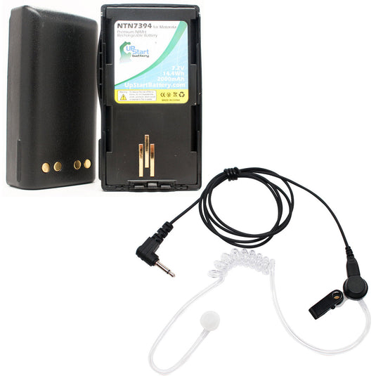 Motorola VISAR Battery & Listen Only FBI Listen Only Earpiece Replacement