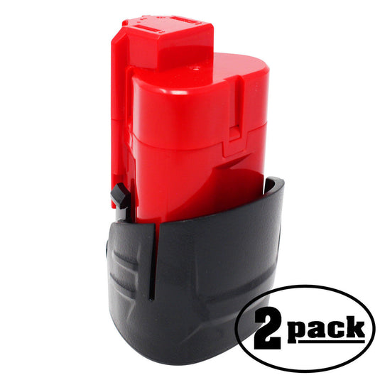 Compatible Milwaukee M12 12V Lithium-Ion Battery 1500mAh