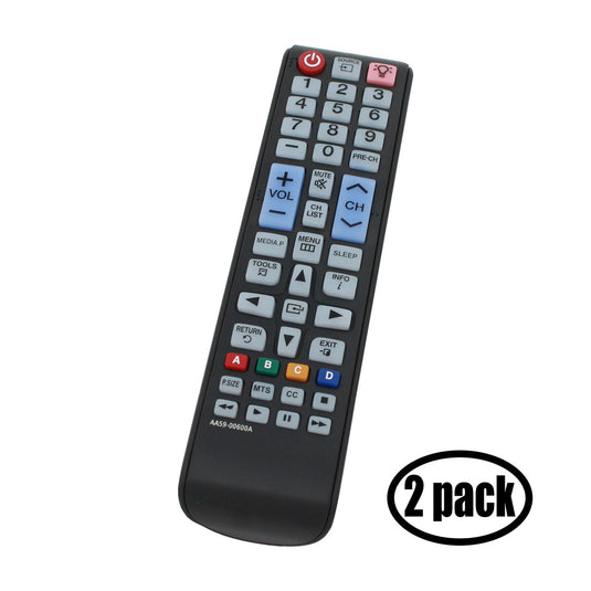 Replacement for Samsung AA59-00600A TV Remote Control - Works with Samsung UN32EH4003F, UN32J4000, UN32EH4003, UN39FH5000F, UN32EH4003FXZA, UN32EH5000F, UN46EH5000F, UN32J5003, AA59 00600A TVs